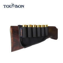 TOURBON Outdoor-Jagdgewehr Zubehör Hinterschaft Neopren 12 Gauge Schrotpatrone Patronenhalter